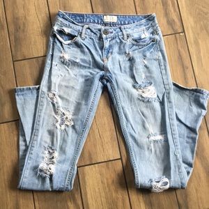 Aeropostale distressed jeans